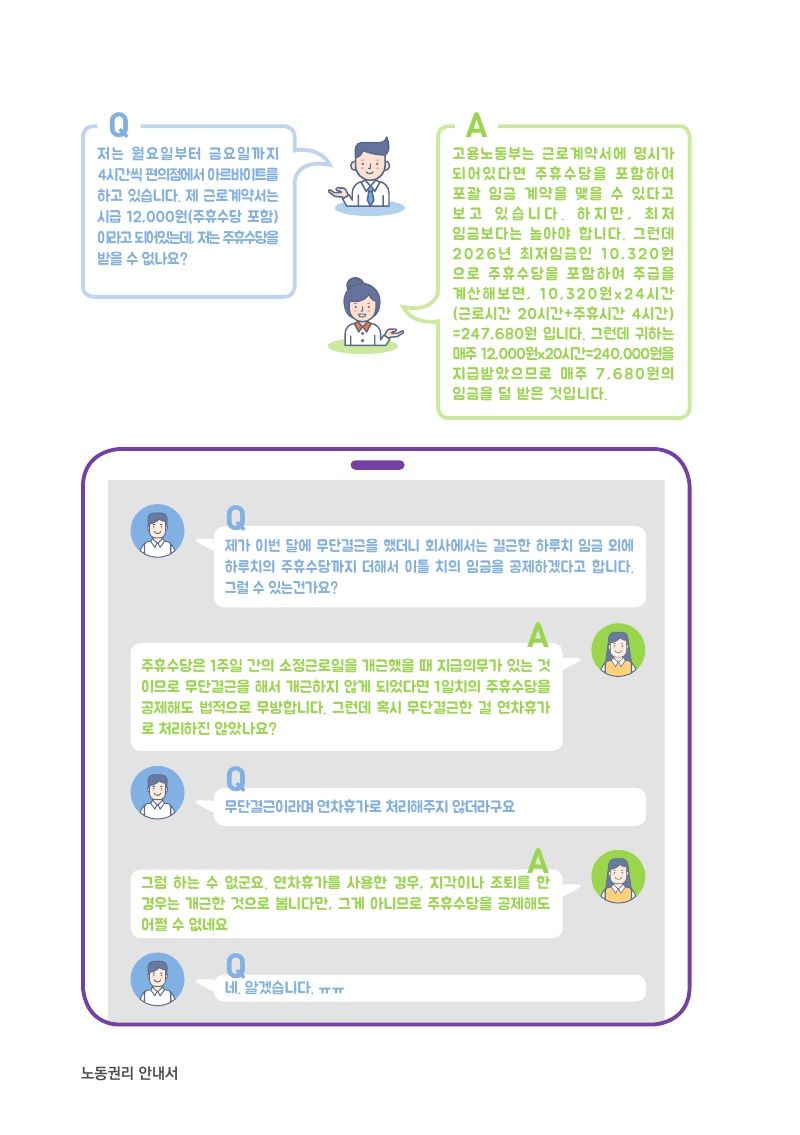 주휴일 / 주휴수당