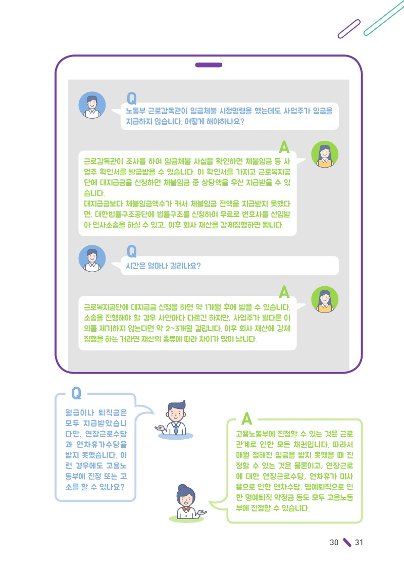 임금체불 해결방법 1 : 고용노동부 진정